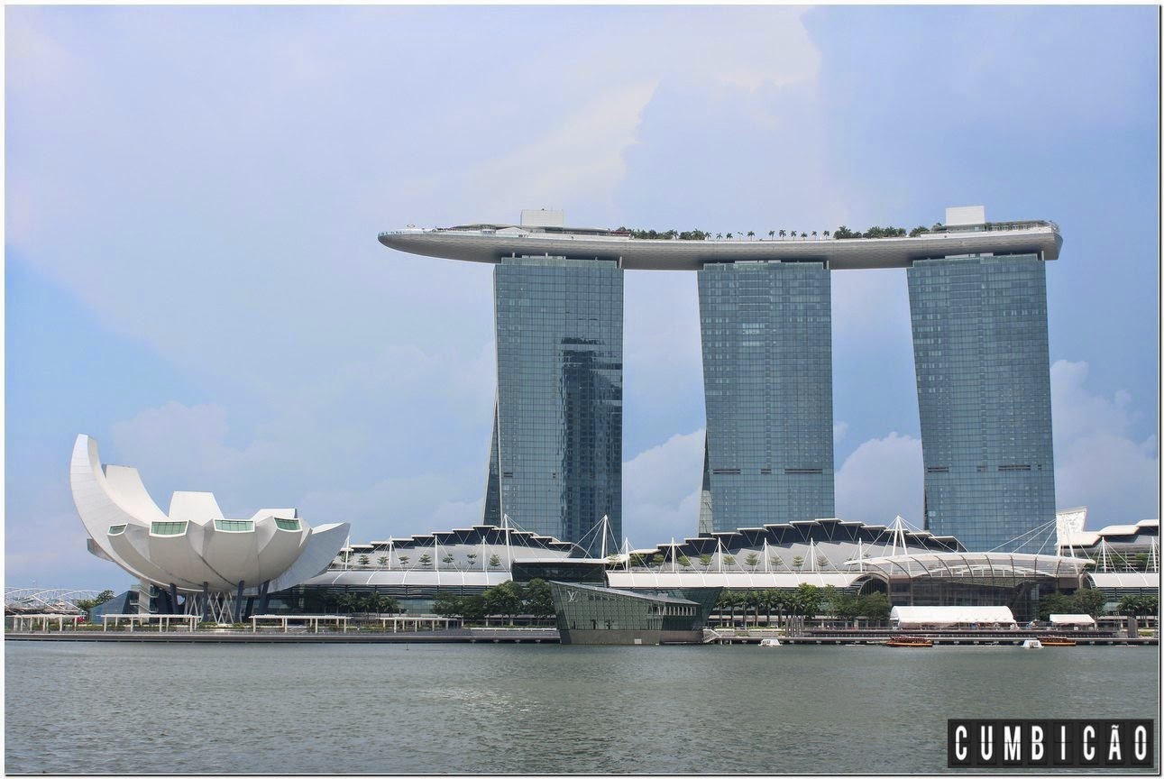 Marina Bay Um Dos Lugares Mais Bacanas De Singapura Cumbicao